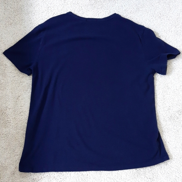 Polo Ralph Lauren - Navy Liquid Cotton T Shirt - Picture 2 of 4